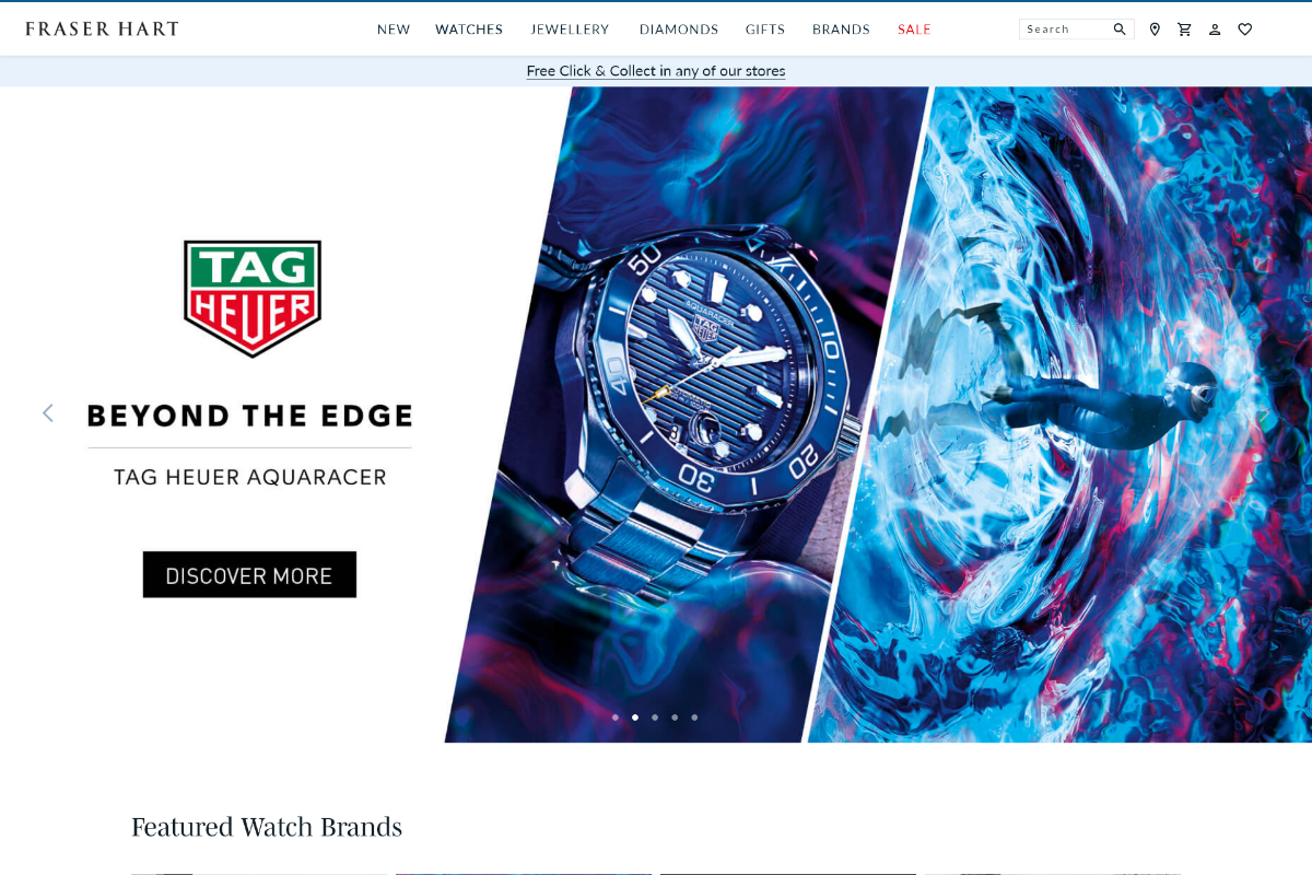 Tag heuer outlet fraser hart